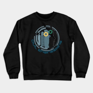 Civil engineering symbol Crewneck Sweatshirt